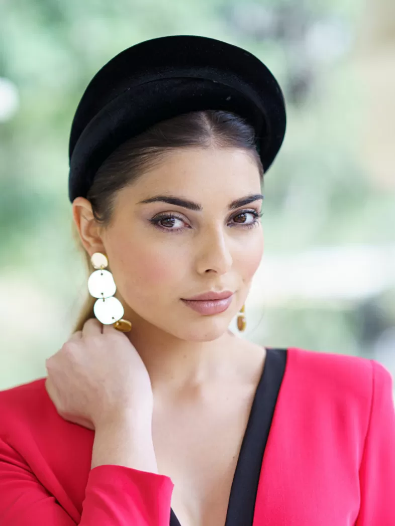 Mariquita Trasquilá Bandeaux^BANDEAU CROISE DOLCEZZA Noir