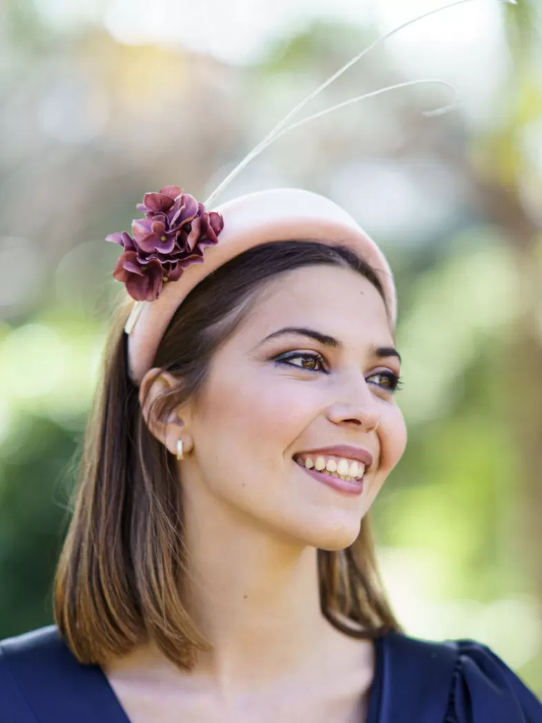 Mariquita Trasquilá Bandeaux | Coiffes^BANDEAU DE FLEURS BONTE RosaNude