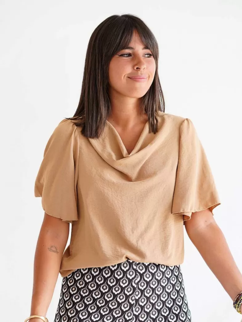 Mariquita Trasquilá Style De Rue | Chemisiers Et Chemises^BLOUSE FLUIDE KITY Azulpato