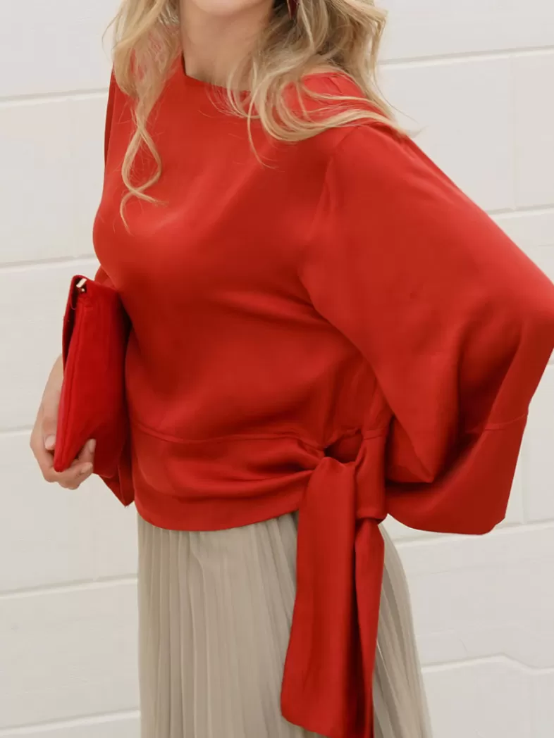 Mariquita Trasquilá Style De Rue | Chemisiers Et Chemises^BLOUSE LAZO ALBORADA Beige
