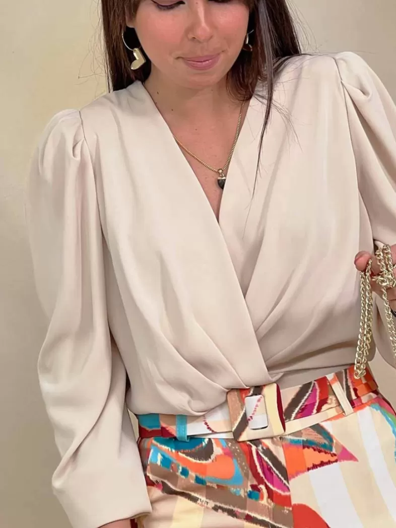 Mariquita Trasquilá Style De Rue | Chemisiers Et Chemises^BLUSA CATALINA Beige