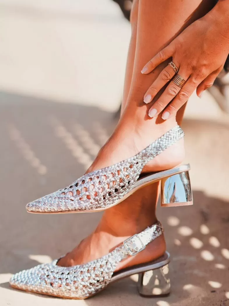 Mariquita Trasquilá Chaussures | Chaussures De Fête^BOTTINES OUVERTES A TALON Beige