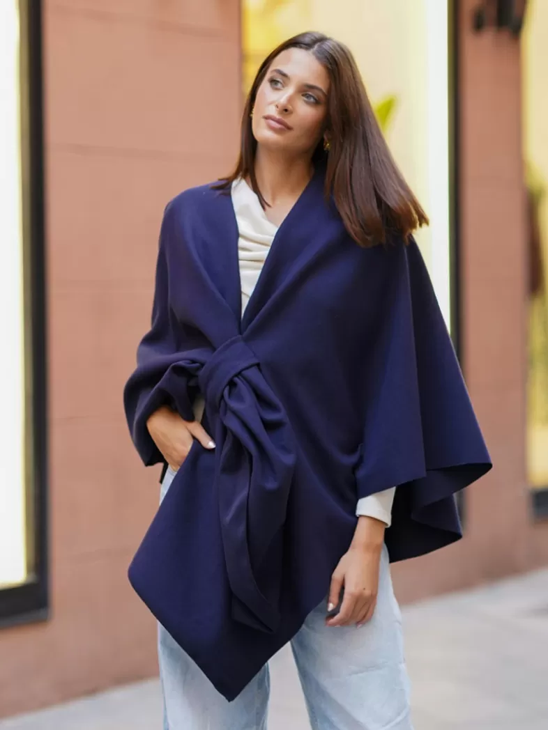 Mariquita Trasquilá Style De Rue | Manteaux Et Vestes^CAPE ANGEL AzulMarino