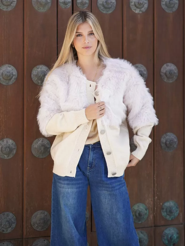 Mariquita Trasquilá Style De Rue | Pulls Et Sweat-shirts^CARDIGAN LOVING Beige
