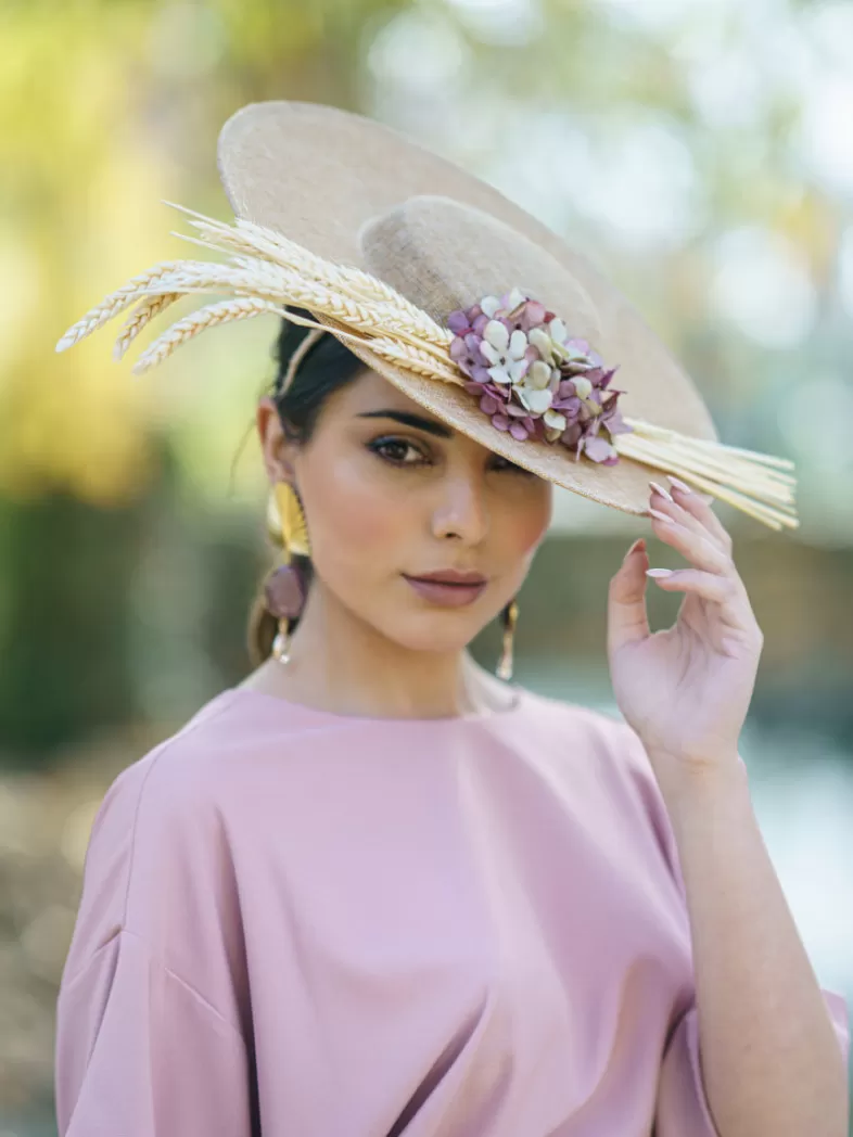 Mariquita Trasquilá Coiffes | Pamelas^CHAPEAU BONTE Malva