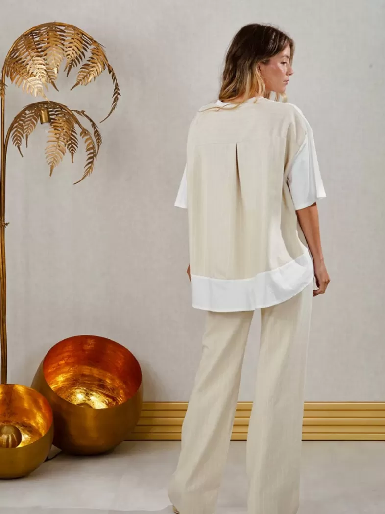 Mariquita Trasquilá Style De Rue | T-shirts^CHEMISE ISLA Beige