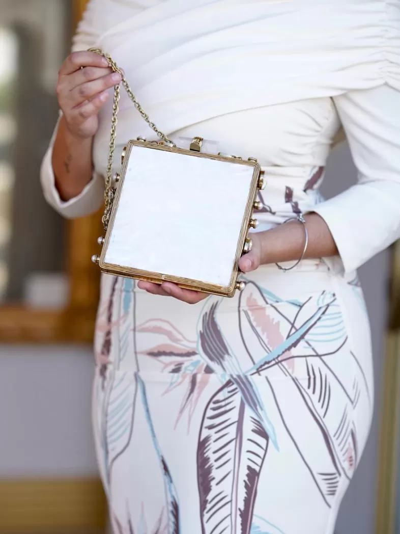 Mariquita Trasquilá Chaussures | Sacs Et Accessoires/sacs De Fête^CLUTCH JOYA NACARADO Dorado