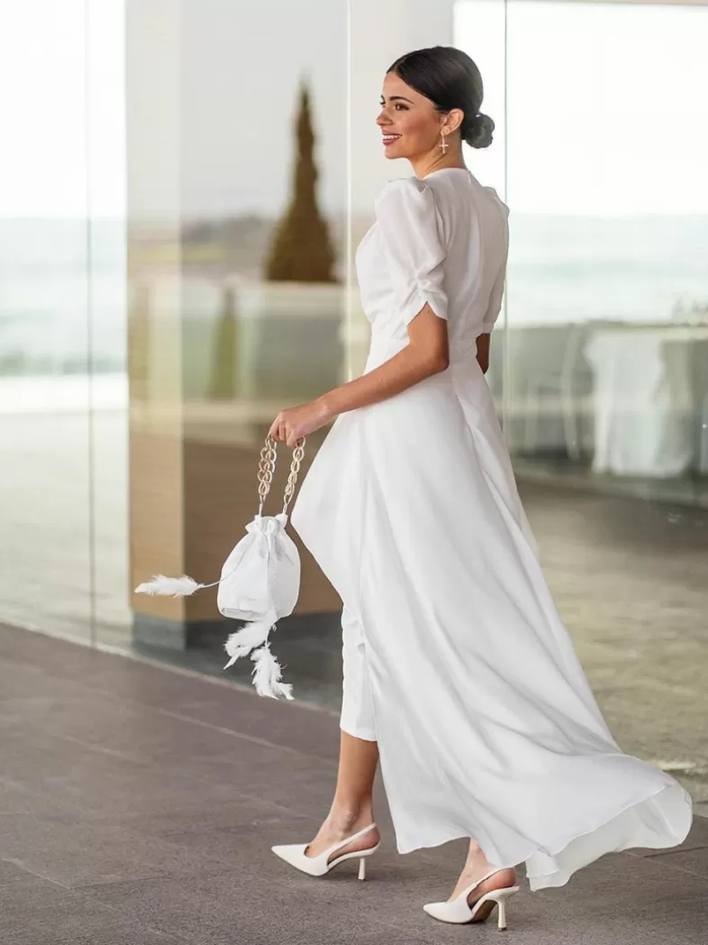 Mariquita Trasquilá Evénements | Robes De Mariée^COMBINAISON COLUMELA Blanc