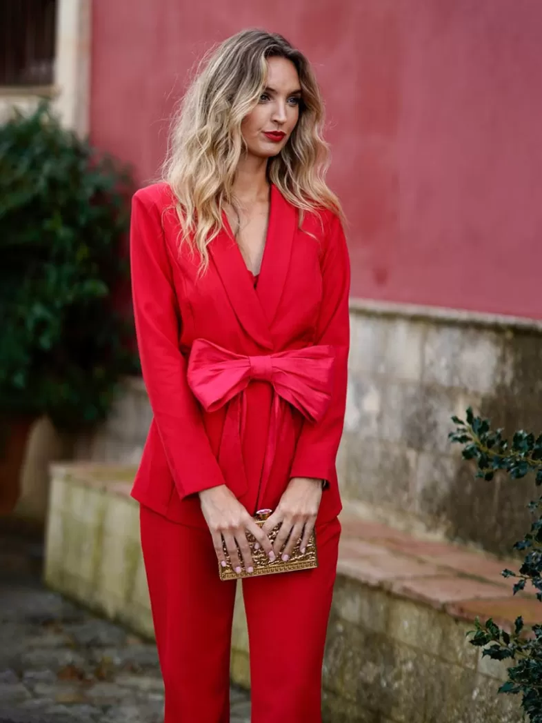 Mariquita Trasquilá Robes D`invités À La Communion | Robes De Fin D`études^ENSEMBLE MIRABRAS ROJO Rouge