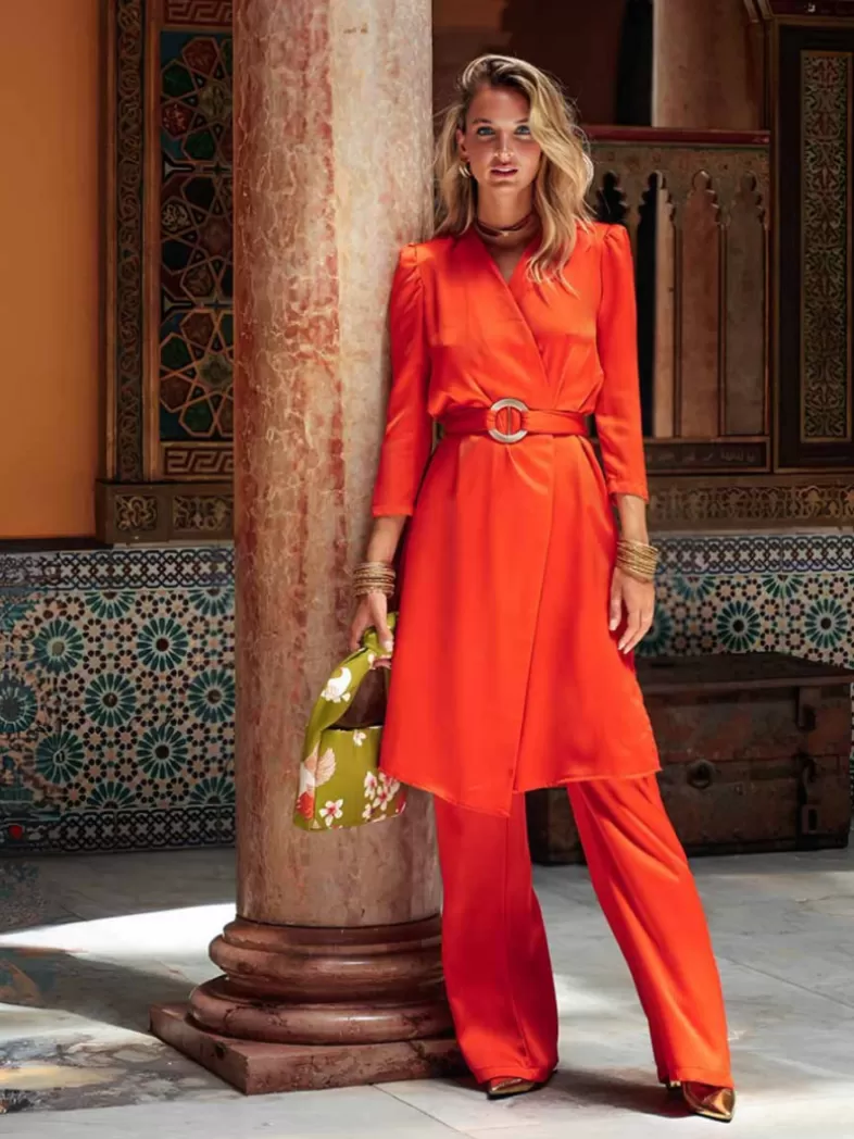 Mariquita Trasquilá Robes D`invités À La Communion | Robes De Baptême Pour Invités^ENSEMBLE RENATA AzulMarino