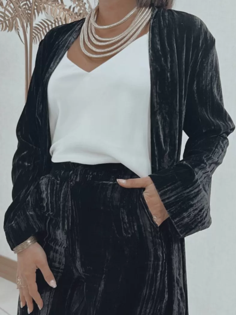 Mariquita Trasquilá Style De Rue | Manteaux Et Vestes^ENSEMBLE TERCIOPELO VEGA Avellana