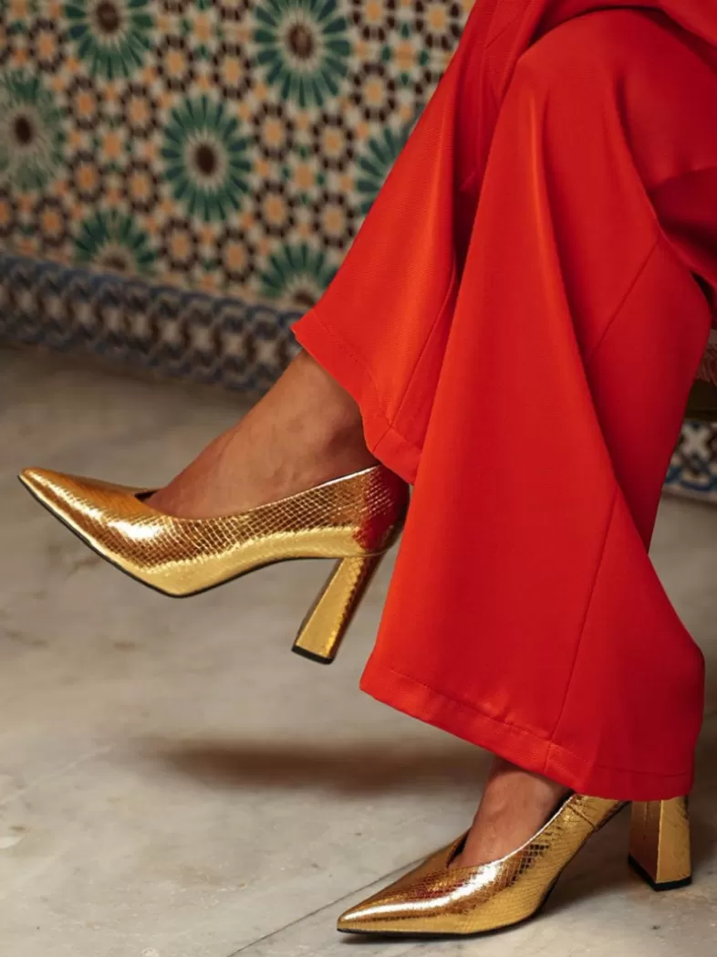 Mariquita Trasquilá Chaussures De Fête^ESCARPINS SALON Dorado