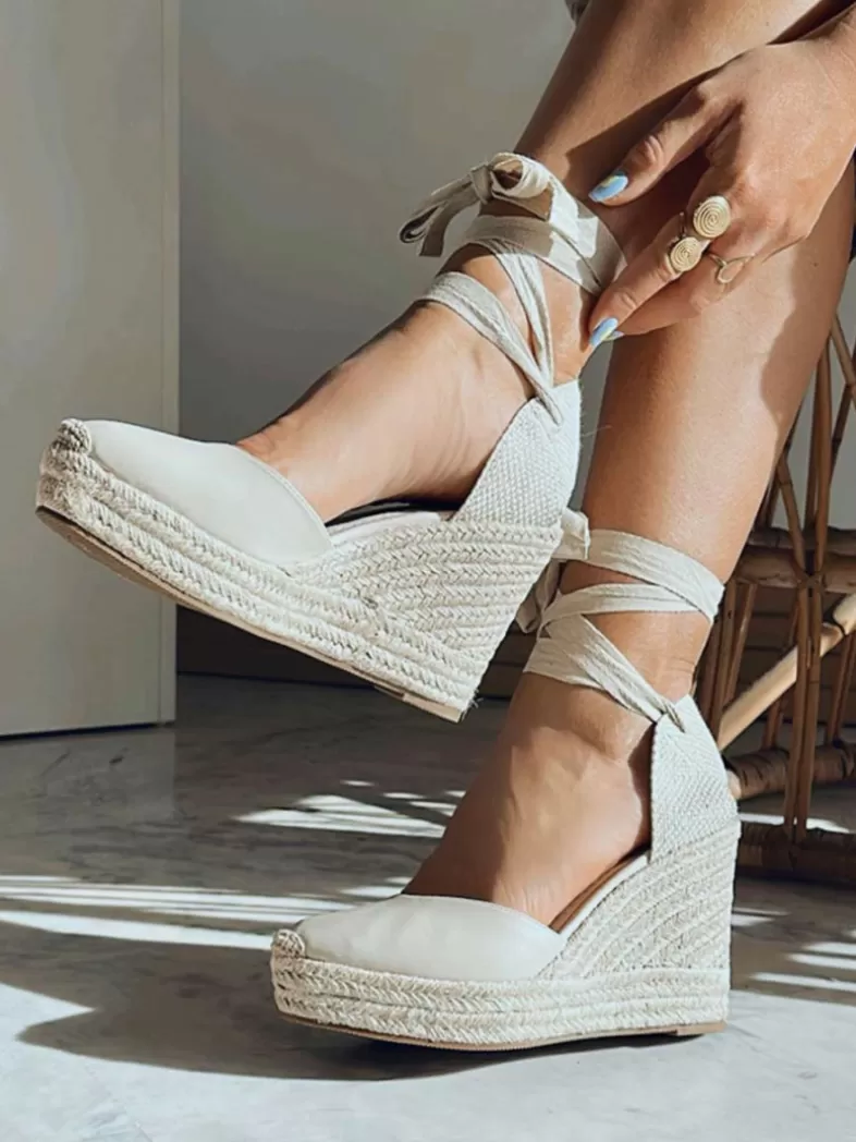 Mariquita Trasquilá Chaussures | Street Style^ESPADRILLES PIEL Beige