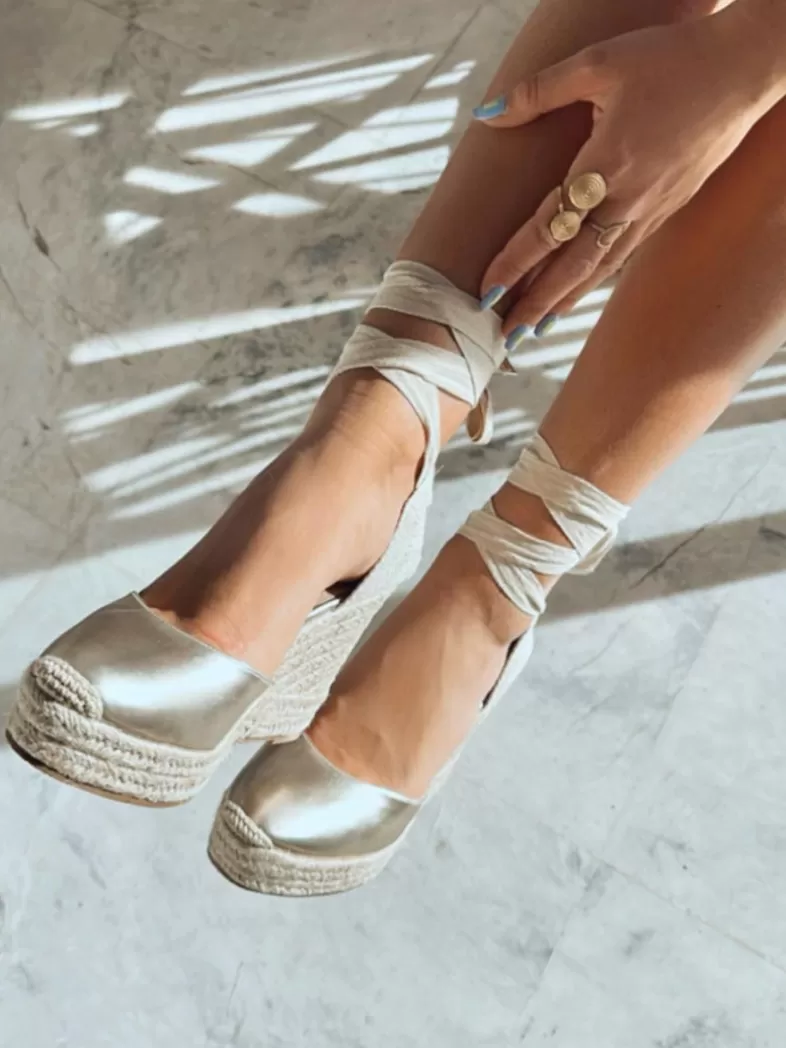 Mariquita Trasquilá Chaussures | Street Style^ESPADRILLES PIEL Beige