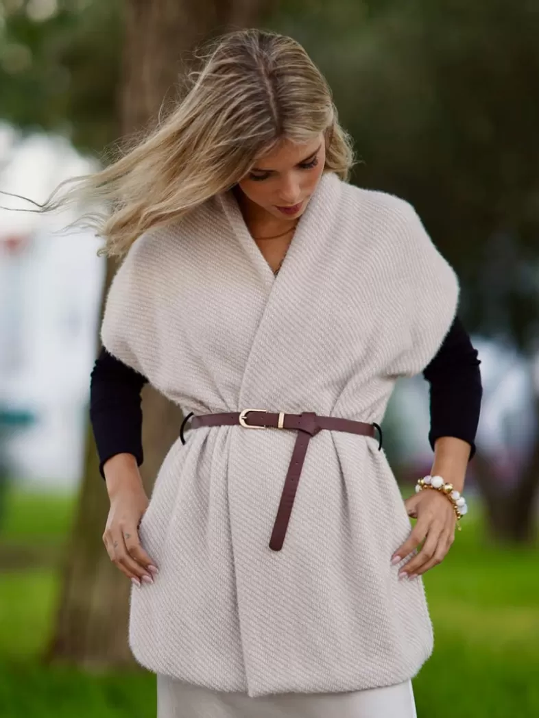 Mariquita Trasquilá Style De Rue | Pulls Et Sweat-shirts^GILET VENTURA Beige