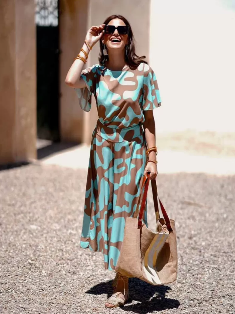 Mariquita Trasquilá Style De Rue | Chemisiers Et Chemises^L`ENSEMBLE IMPLIQUE Azulcielo