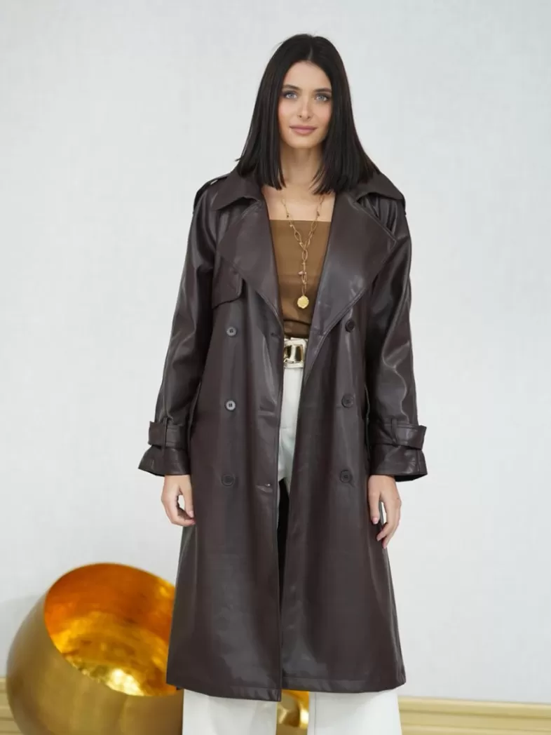 Mariquita Trasquilá Style De Rue | Manteaux Et Vestes^MANTEAU ICONIC Chocolate