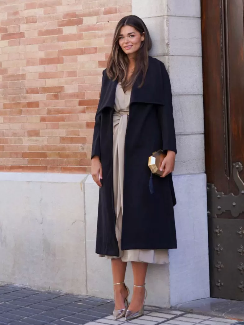 Mariquita Trasquilá Style De Rue | Manteaux Et Vestes^MANTEAU MAXI SOLAPA AzulMarino
