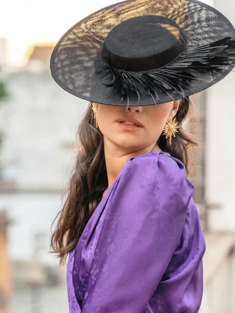 Mariquita Trasquilá Coiffes | Pamelas^PAMELA CALMER Noir