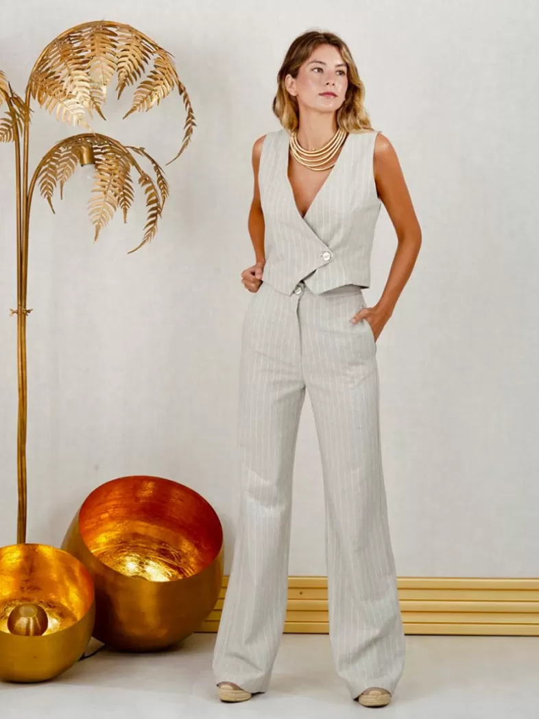 Mariquita Trasquilá Style De Rue^PANTALON ISLA Beige