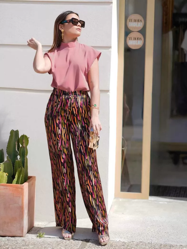 Mariquita Trasquilá Style De Rue | Pantalon^PANTALON PINCELADAS BELINDA Noir