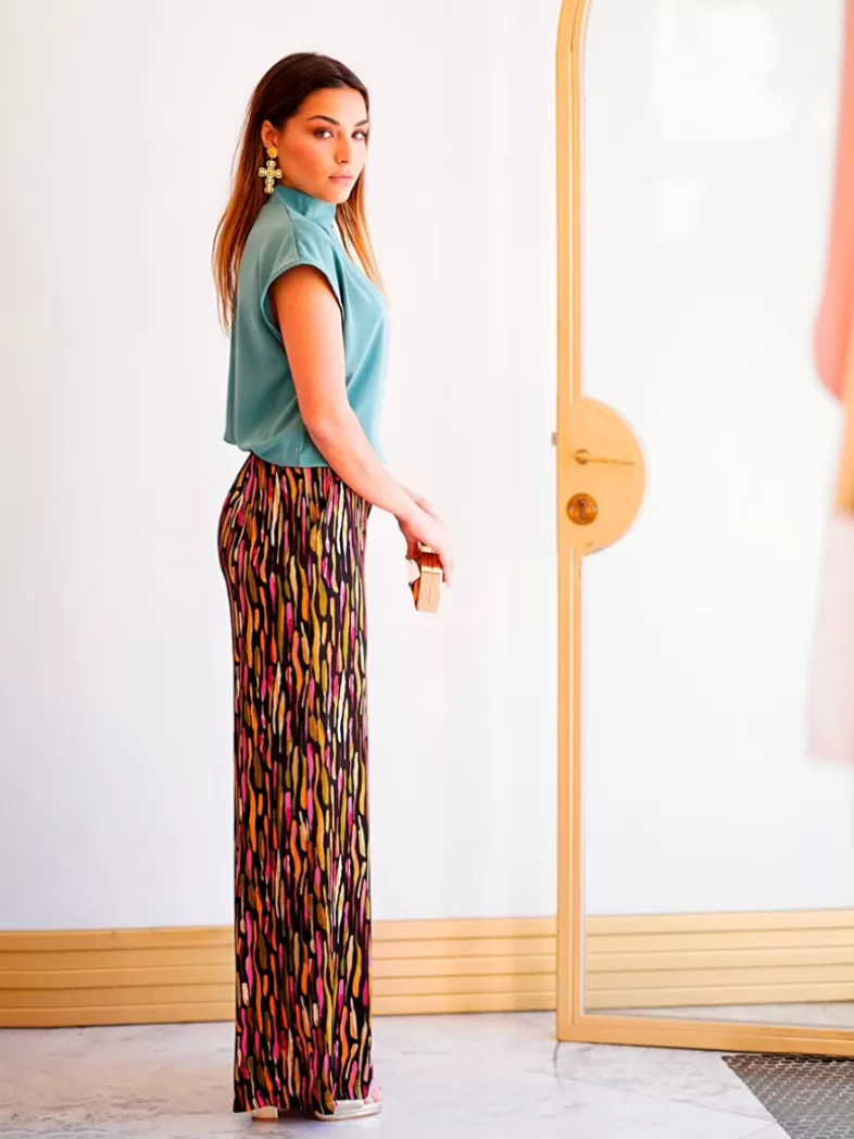 Mariquita Trasquilá Style De Rue | Pantalon^PANTALON PINCELADAS BELINDA Noir