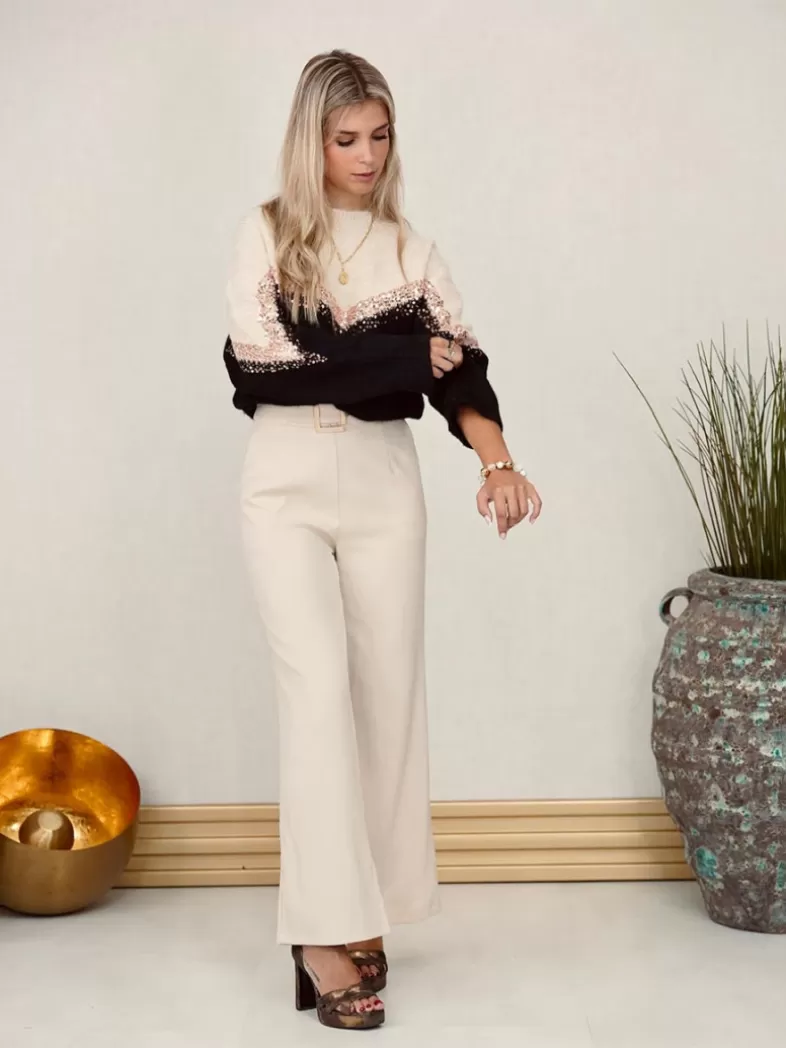 Mariquita Trasquilá Style De Rue^PANTALON SOFIA BeigeTostado