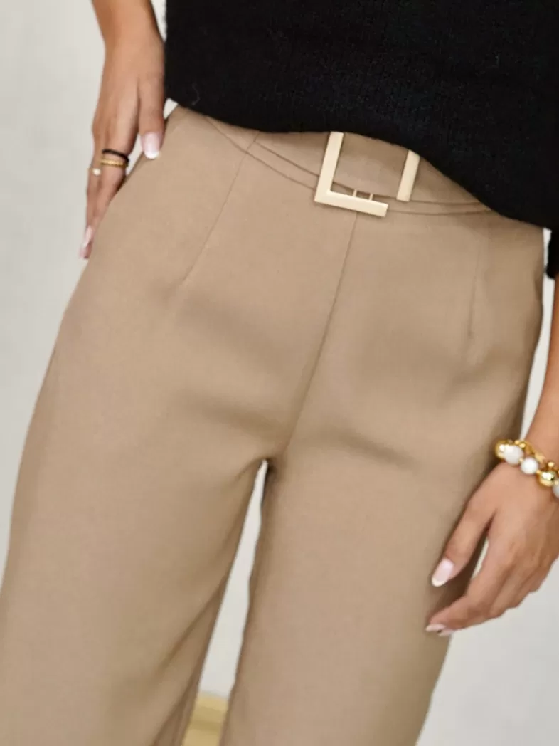 Mariquita Trasquilá Style De Rue^PANTALON SOFIA BeigeTostado
