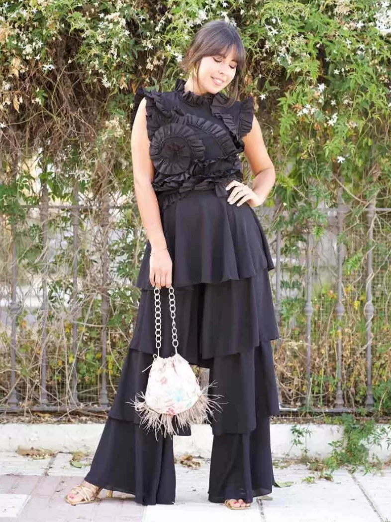 Mariquita Trasquilá Evénements | Pantalon^PANTALON VENISE Noir