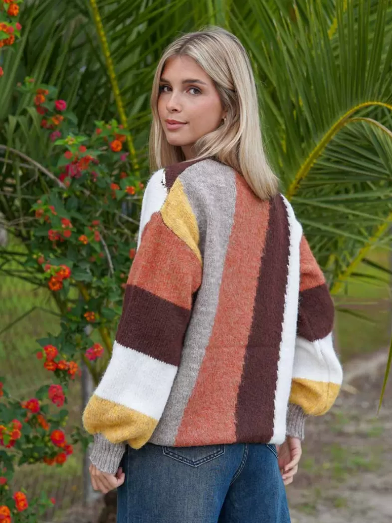 Mariquita Trasquilá Style De Rue | Pulls Et Sweat-shirts^PULL ARCOIRIS WINTER Teja