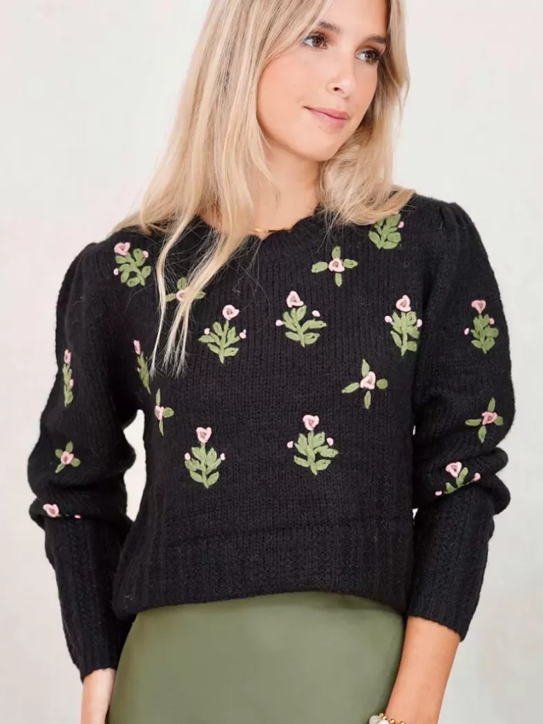 Mariquita Trasquilá Style De Rue | Pulls Et Sweat-shirts^PULL FLORECILLAS Beige