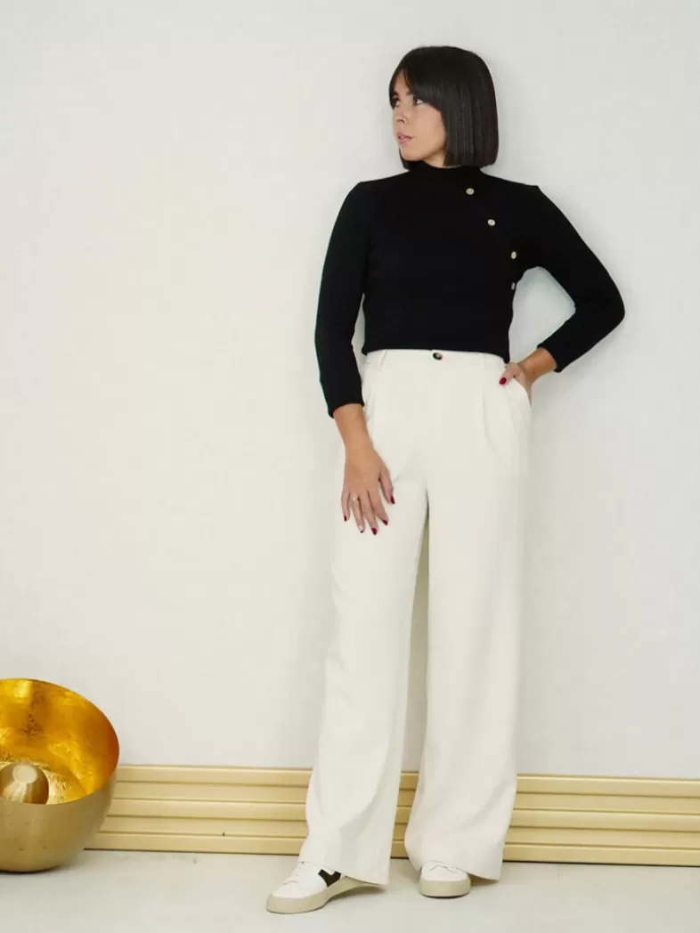 Mariquita Trasquilá Style De Rue | T-shirts^PULL PERKIN ABOTONADO Beige