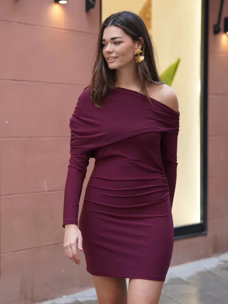 Mariquita Trasquilá Robes | Invités - 50 €.^ROBE ASIMETRICO LORITA Noir