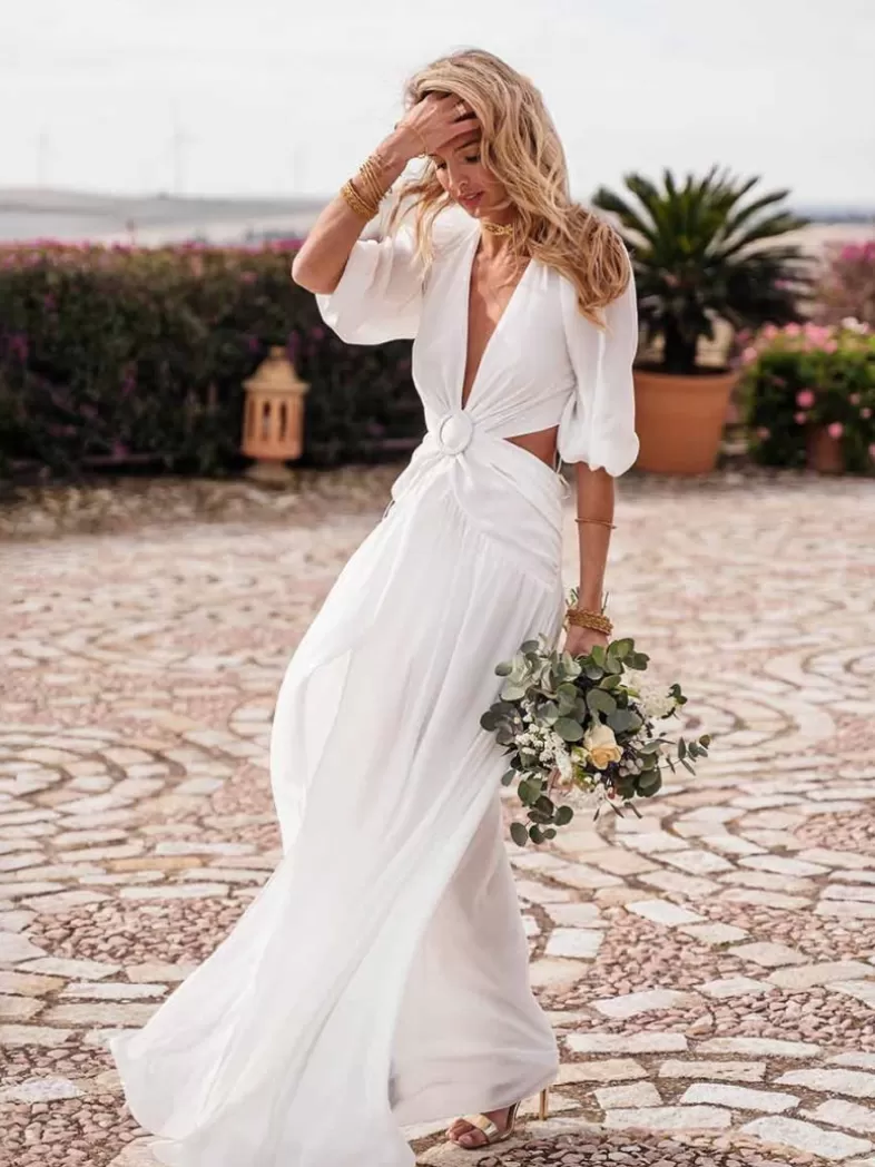 Mariquita Trasquilá Evénements | Robes De Mariée^ROBE BAELO CLAUDIA Blanc