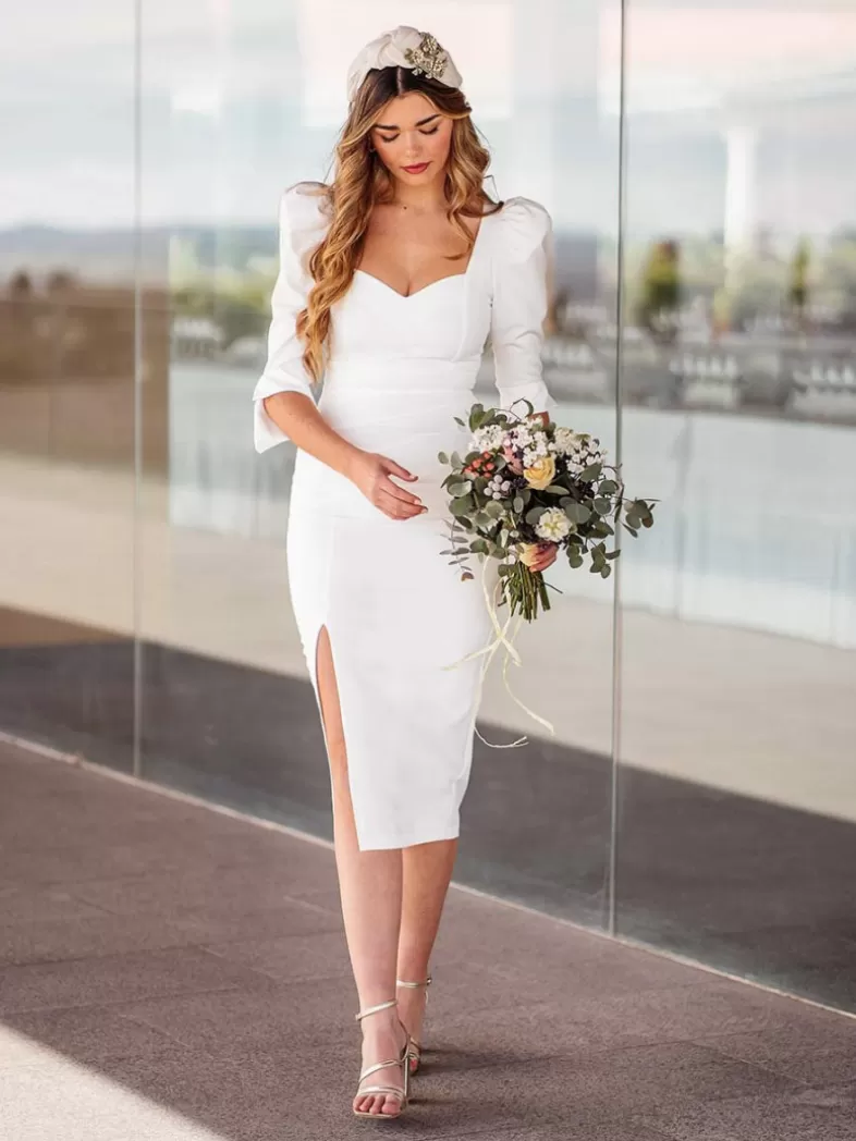 Mariquita Trasquilá Evénements | Robes De Mariée^ROBE HE CALETA Blanc