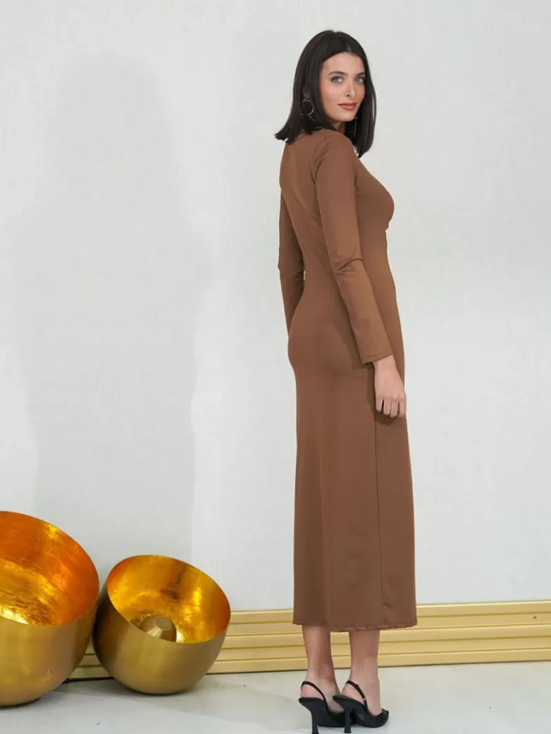 robe_frunce_milano_4-1.webp Mariquita Trasquilá Robes | Invités - 50 €.^ROBE FRUNCE MILANO AzulMarino