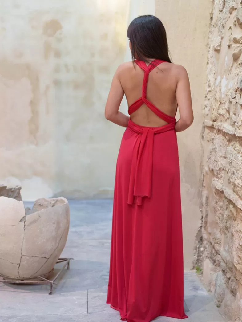 Mariquita Trasquilá Robes De Fin D`études | Robes De Demoiselle D`honneur^ROBE LONGUE AVEC LACAGE Azulpetróleo