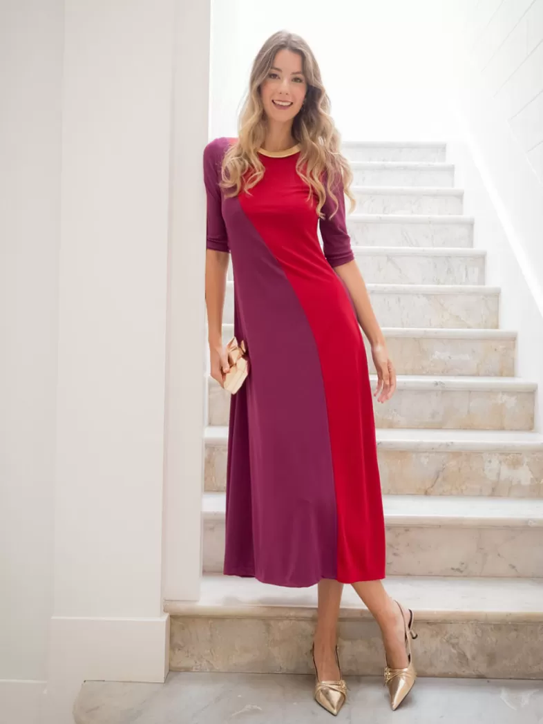Mariquita Trasquilá Robes Courtes^ROBE LUMINIA Buganvilla