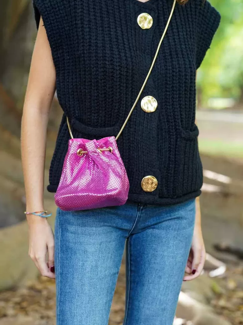 Mariquita Trasquilá Sacs Et Accessoires/sacs De Fête^SAC LENTEJUELAS Dorado