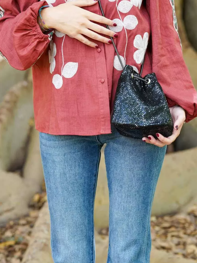 Mariquita Trasquilá Sacs Et Accessoires/sacs De Fête^SAC LENTEJUELAS Dorado