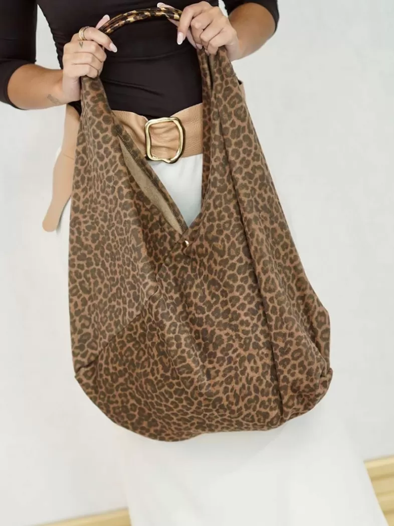Mariquita Trasquilá Sacs Et Accessoires/sacs À Main Décontractés^SAC MAXI TEDDY ANIMAL Leopardo