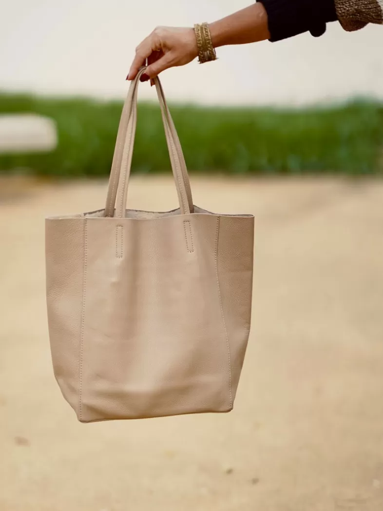 Mariquita Trasquilá Sacs Et Accessoires/sacs À Main Décontractés^SAC SHOPPER BASIC Beige