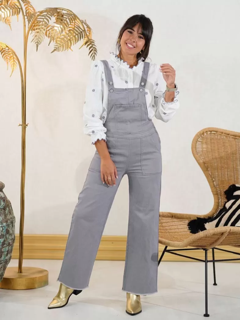 Mariquita Trasquilá Style De Rue | Robes^SALOPETTE JEANS AUTUMN Beige