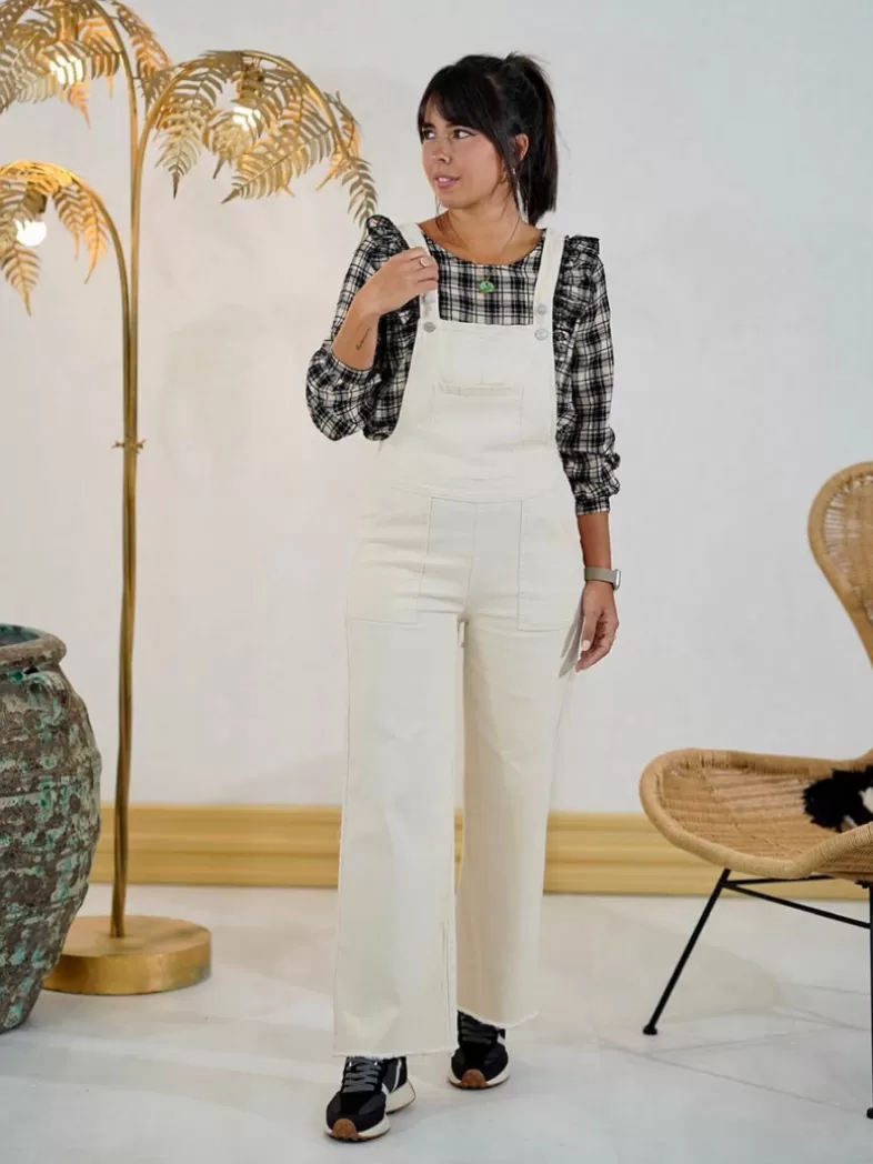 Mariquita Trasquilá Style De Rue | Robes^SALOPETTE JEANS AUTUMN Beige