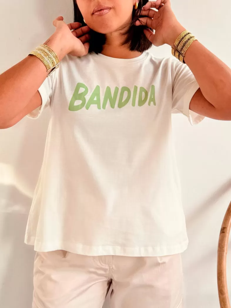 Mariquita Trasquilá Style De Rue | T-shirts^T-SHIRT BANDIDA Blanc