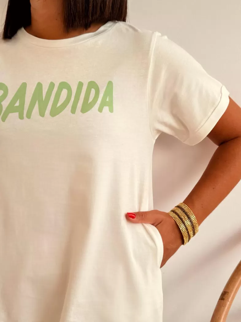 Mariquita Trasquilá Style De Rue | T-shirts^T-SHIRT BANDIDA Blanc
